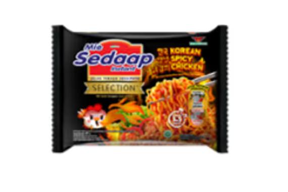 Produk Mie Sedaap Korean Spicy Chicken.
