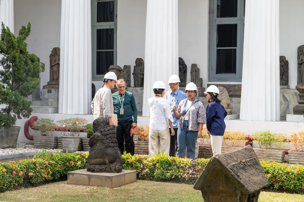 Tim Arsitek Prancis Ikut dalam Restorasi Museum Nasional Indonesia