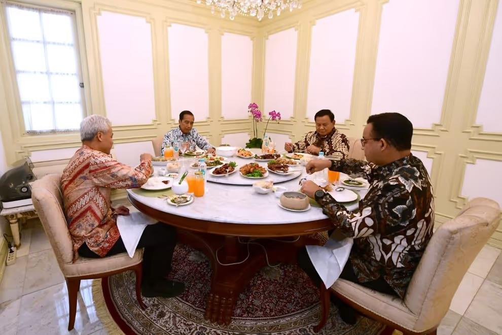 Jokowi Undang 3 Capres Makan Siang Bersama, Apa yang Dibahas?