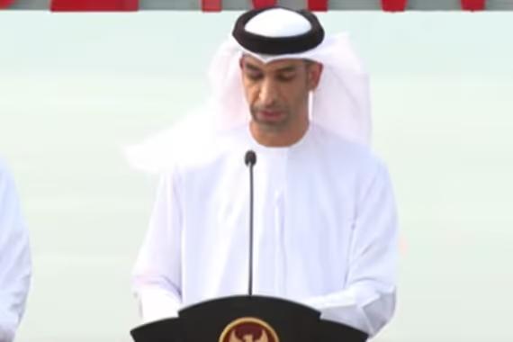 Menteri Perdagangan Luar Negeri Uni Emirat Arab (UEA), Thani bin Ahmed Al Zeyoudi.