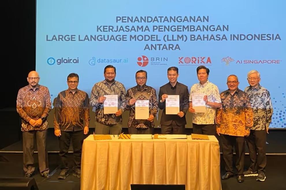 Indonesia-Singapura Inisiasi Pengembangan LLM Bahasa Berteknologi AI