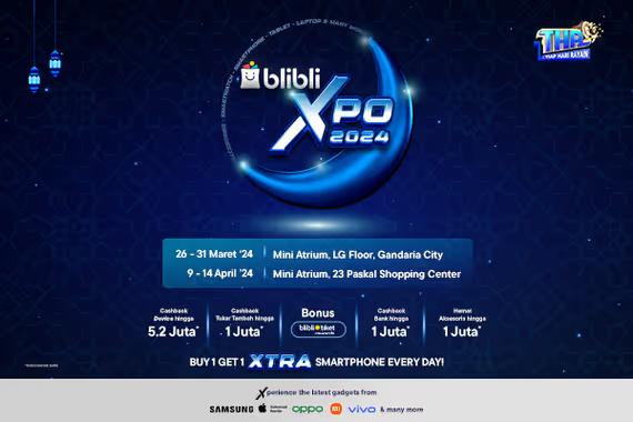 Blibli XPO mulai 19 Maret hingga 14 April di tiga kota besar di Indonesia (dok. Blibli)