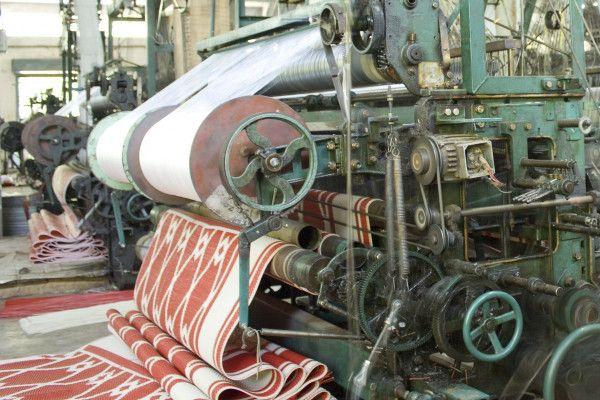 Ilustrasi industri tekstil.