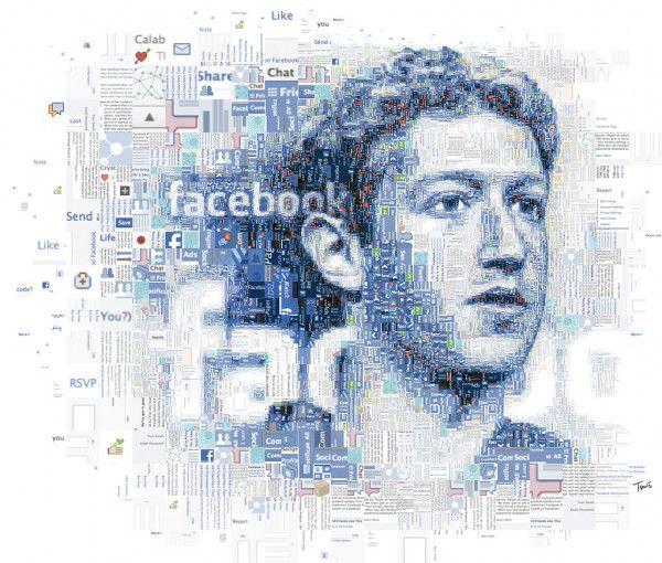 Ilustrasi CEO Facebook, Mark Zuckerberg.