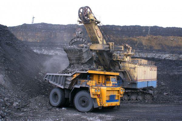 Ilustrasi tambang batu bara.