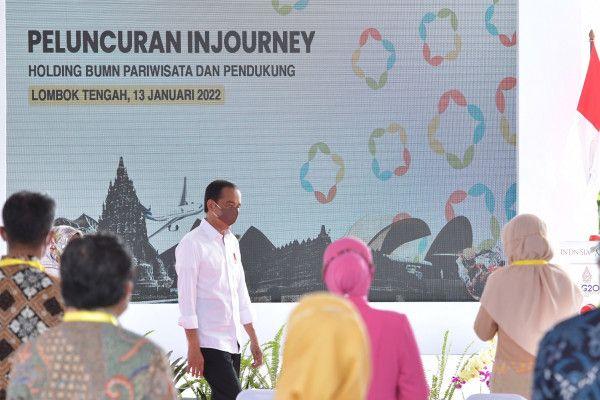 Jokowi Bentuk Holding BUMN Pariwisata Injourney, Ini Tujuannya