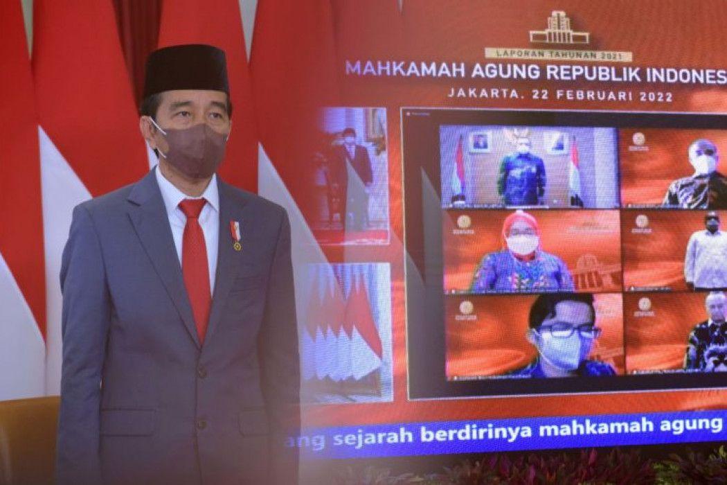 Jokowi Minta MA Bantu Atasi Hambatan Hukum Untuk Pembangunan Ekonomi