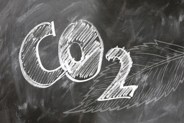 Ilustrasi karbondioksida.