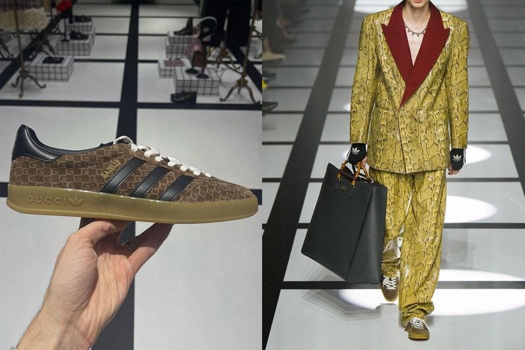 Kolaborasi Adidas x Gucci "Gazelle" Akan Rilis Tahun Ini