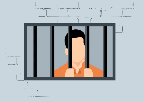 Ilustrasi penjara.
