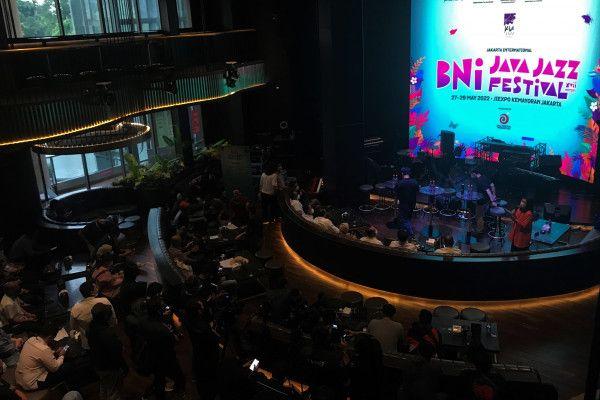Konferensi Pers BNI Java Jazz Festival 2022, Rabu (20/4).