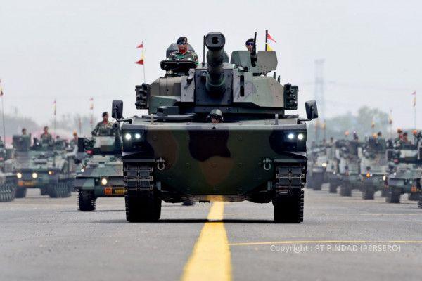 Tank Harimau, salah satu produk unggulan pertahanan PT Pindad.
