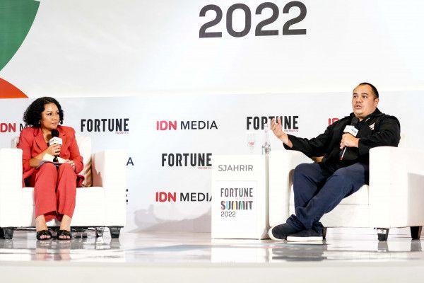 Pandu Sjahrir dalam Fortune Indonesia Summit 2022. Dok/Fortune Indonesia.