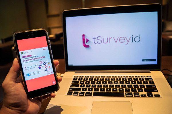 Telkomsel Hadirkan Platform tSurvey.id, Platform untuk Buka Peluang Riset Digital Inovatif Secara Mudah, Cepat, dan Akurat, Selasa (24/5). Dok/Telkomsel.