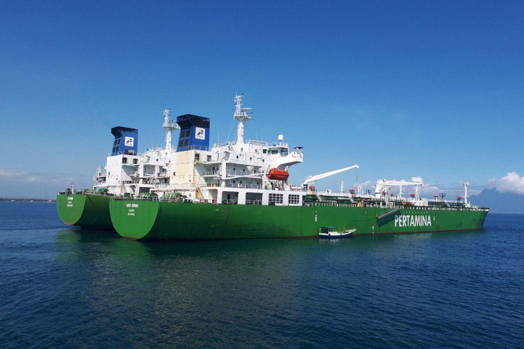 Pertamina Ekspor Bahan Bakar Kapal Produksi Kilang Plaju ke Singapura