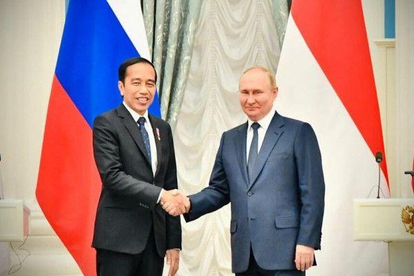 Jokowi: Putin Jamin Kemananan Ekspor Pangan dari Rusia dan Ukraina