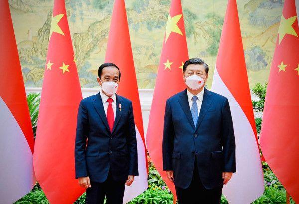 Presiden Jokowi melakukan pertemuan bilateral dengan Presiden Cina Xi Jinping.