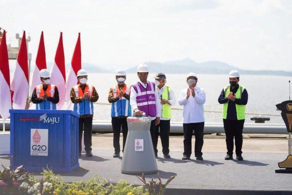 Diresmikan Jokowi, Terminal Kijing Perkuat Hilirisasi Industri Kalbar