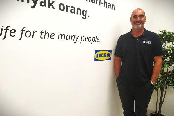 Presiden Direktur IKEA Indonesia, sekaligus Direktur PT Hero Supermarket Tbk, Ingemar Patrik Lindvall.