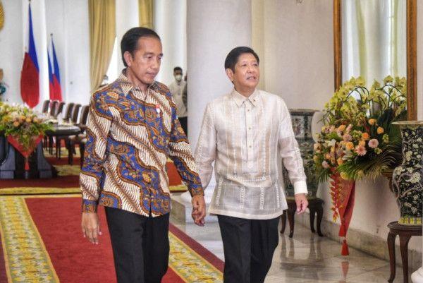 Presiden Jokowi menerima kunjungan kenegaraan Presiden Republik Filipina Ferdinand Romualdez Marcos Jr.
