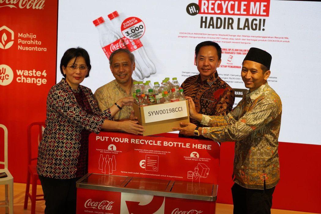 Gandeng Waste4Change, Coca Cola Gelar Lagi Program Daur Ulang Sampah