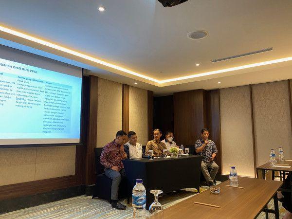 Diskusi  Arah Pengembangan Aset Kripto dalam RUU PPSK yang digelar oleh CELIOS (Center of Economic and Law Studies) di Jakarta Pusat. Dok/Fortune Indonesia/Luky Maulana.