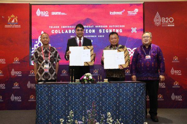 Telkom Kolaborasi dengan Indosat, Perluas 5G hingga Bangun Metaverse