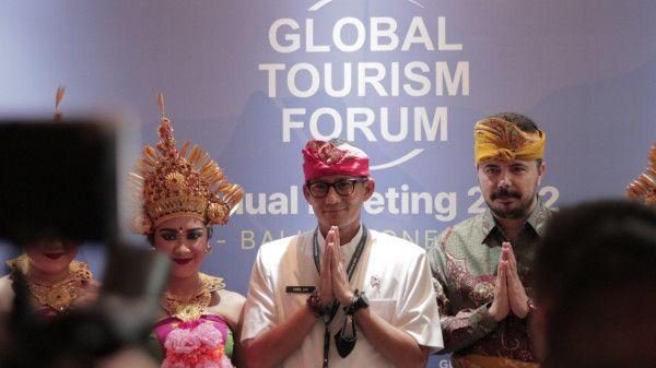 Pertemuan Global Tourism Forum 2022 di Bali.