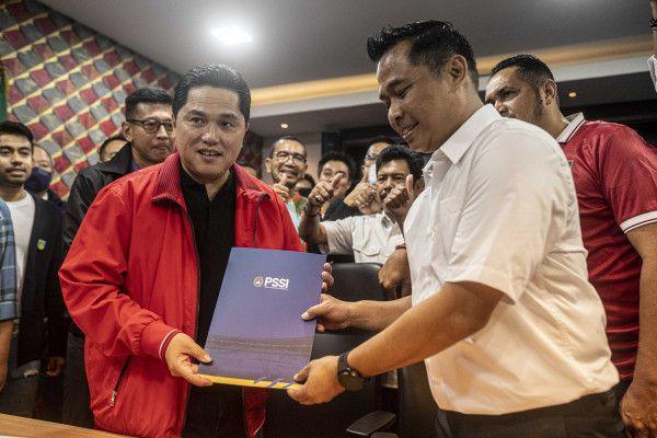 Erick Thohir Bakal Nyalon Jadi Ketua Umum PSSI, Pengamat: Tak Masalah