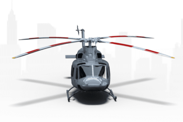 Ilustrasi Helikopter Bell 412.