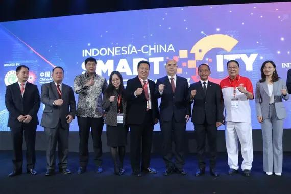 Pihak-pihak yang mendukung terlaksananya Indonesia-China Smart City Technology & Investment Expo 2023.