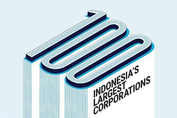 100 Perusahaan Terbesar di Indonesia.