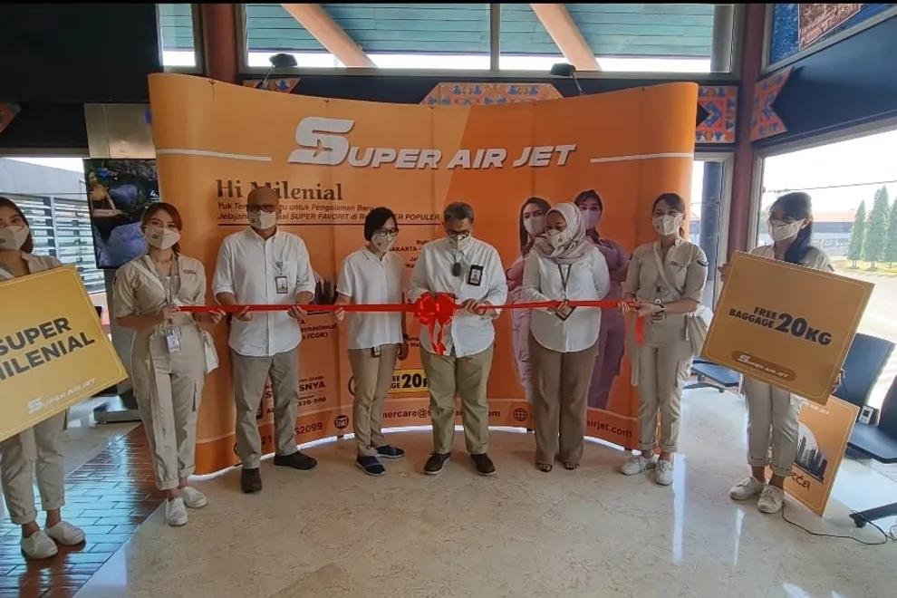 Super Air Jet Buka Rute Perdana Jakarta-Palembang Rp367 Ribu