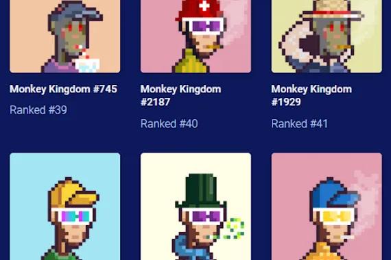 NFT Monkey Kingdom (monkeykingdom.io)