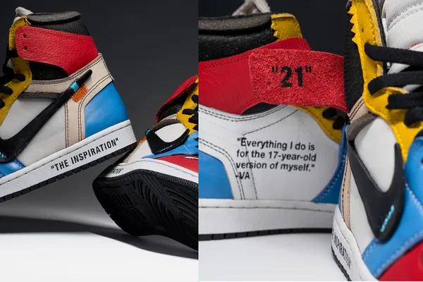 'The Inspiration', Sneakers NeverTooLavish Tribute to Virgil Abloh