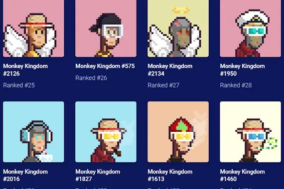 Koleksi NFT Monkey Kingdom (monkeykingdom.io)