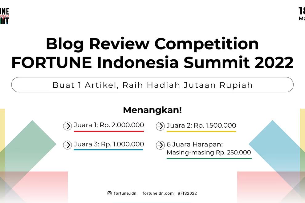 Blog Review Competition: Cukup 1 Artikel, Raih Hadiah Jutaan Rupiah