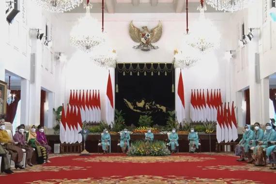 Acara Puncak Peringatan Hari Kartini di Istana Negara, Kamis (21/4).