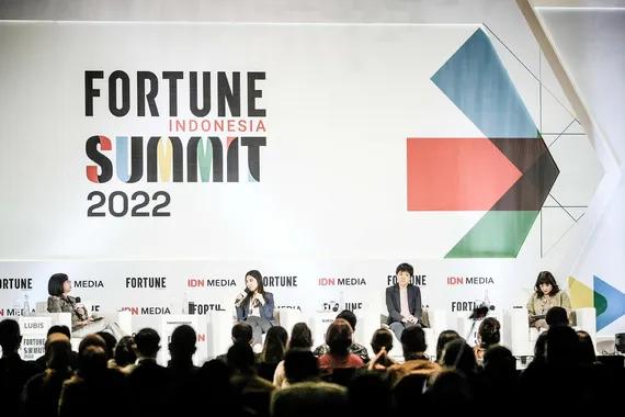Talkshow Women in The Workplace, Fortune Indonesia Summit 2022.