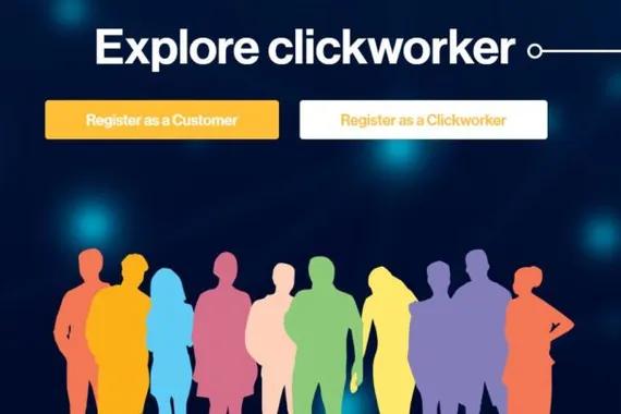 Clickworker menyediakan peluang bagi para penyedia kerja dan pencari kerja.