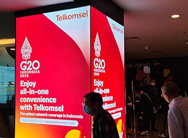 Telkomsel memastikan seluruh infrastruktur dalam memberikan kenyamanan komunikasi selama rangkaian kegiatan G20 di Bali, termasuk perluasan cakupan 5G dengan menggelar infrastruktur tambahan berupa 24 BTS 5G. Dok/Telkomsel.