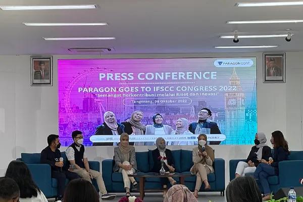 Bawa Riset Mumpuni, PT Paragon Hadiri IFSCC Congress London 2022