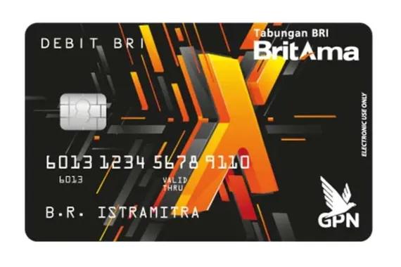 Kartu ATM BritAma X.
