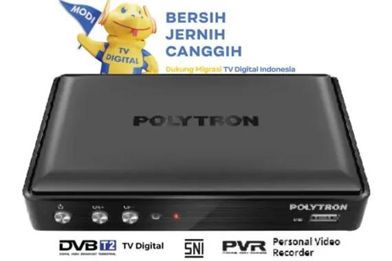 POLYTRON Set Top Box Digital DVB T2