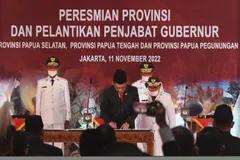 Pemerintah Resmikan 3 Provinsi Baru di Tanah Papua