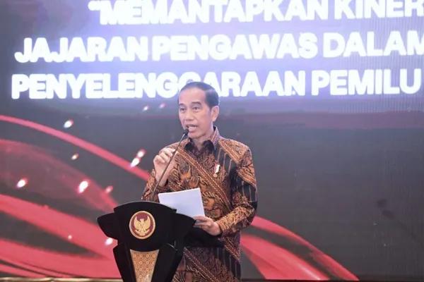 Jelang Pemilu 2024, Jokowi Berikan 4 Arahan kepada Bawaslu