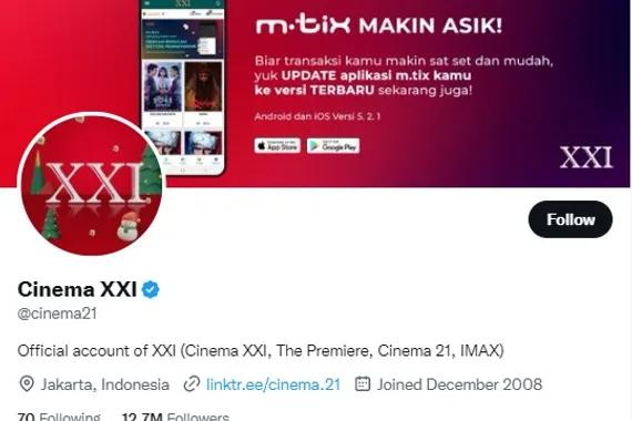 Twitter Cinema XXI