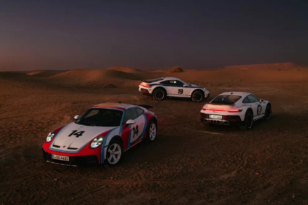 Balutan Dekoratif Bersejarah untuk 911 Dakar