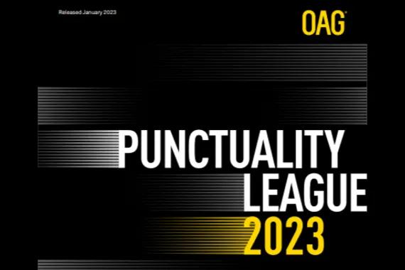 OAG Punctuality League 2023.
