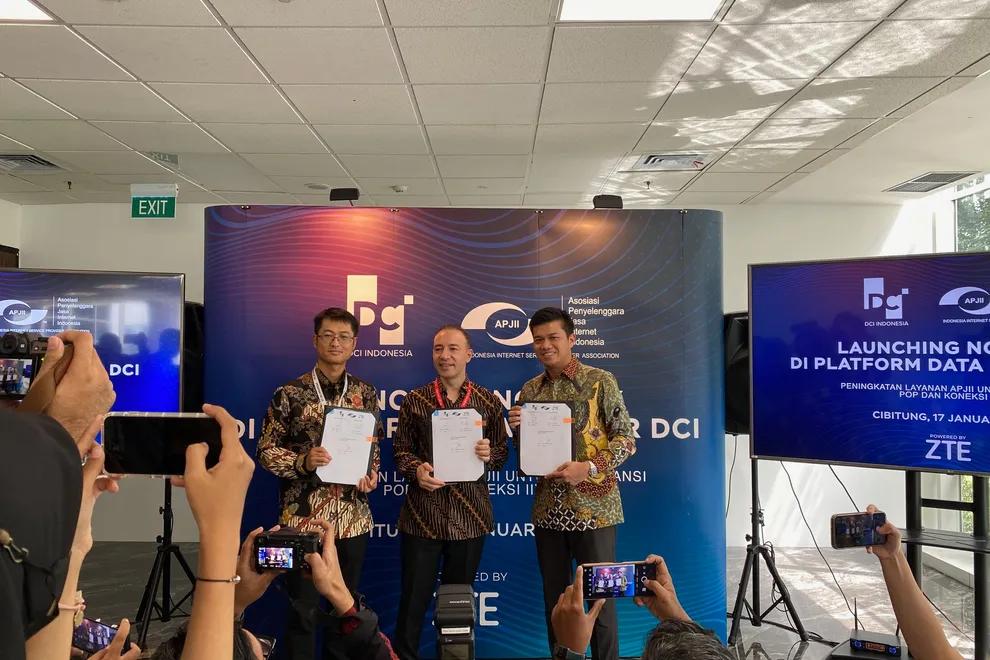 Gandeng APJII & ZTE, DCI Indonesia Bantu Perkuat Koneksi Internet RI